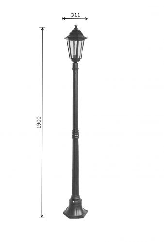 Светильник столб Classic II 40110BF