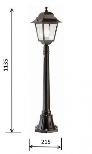 Светильник столб Quadro I 40209