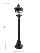 Светильник столб  Malaga 18615S
