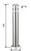 Светильник столбик Led 2078-1803