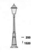 Светильник столб Quadro I 40215